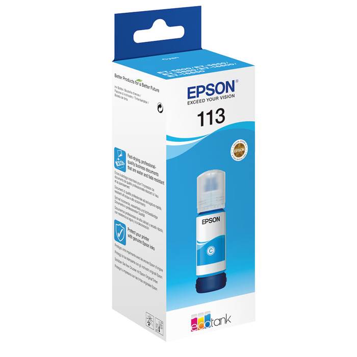 Bläck Epson 113 EcoTank Cyan