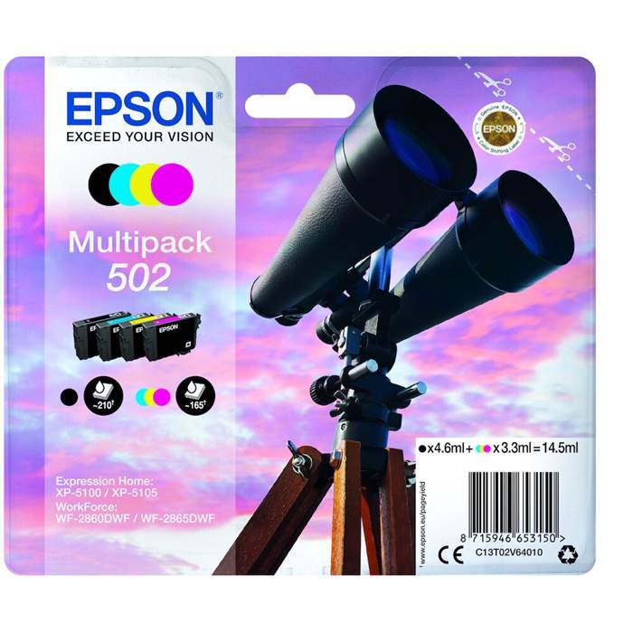 Bläck Epson T502 Multipack