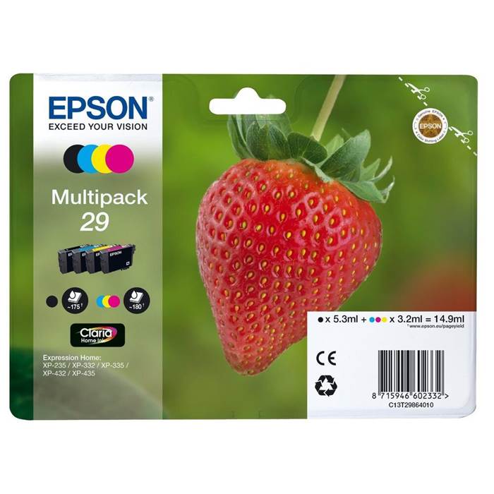Bläck Epson 29 y/c/m/bl