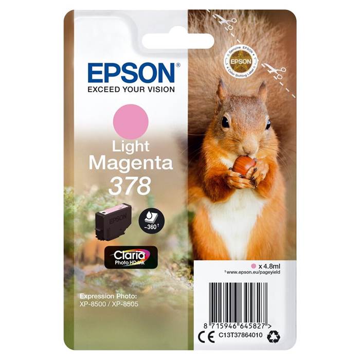 Bläck Epson T378 Magenta