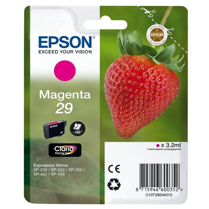 Bläck Epson 29 Magenta