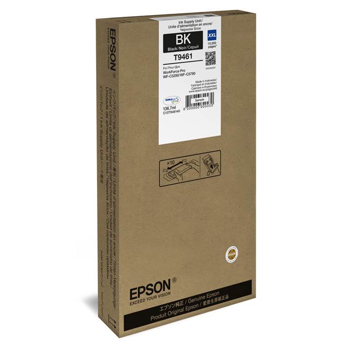 Bläck Epson WF-C5x90 Svart