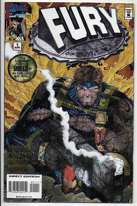 Fury of S.H.I.E.L.D. # 1 VF