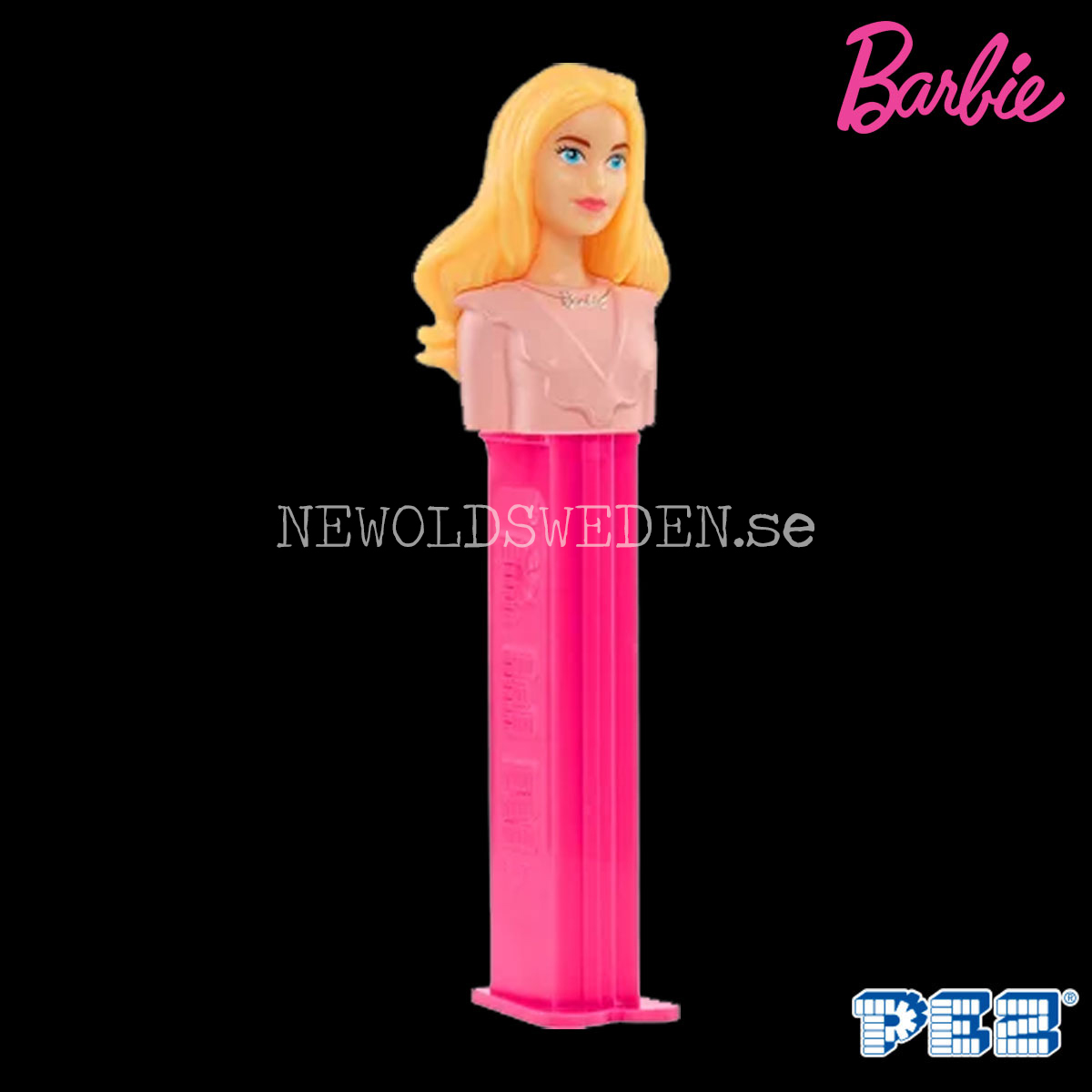 PEZ Dispenser BARBIE blond hair + Godis - Barbie - PE35