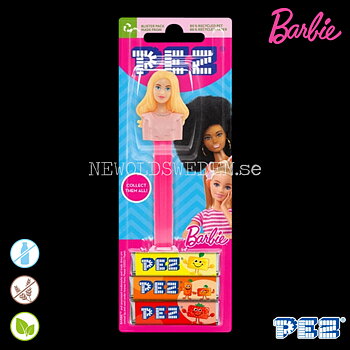 PEZ Dispenser BARBIE blond hair + Godis - Barbie - PE35