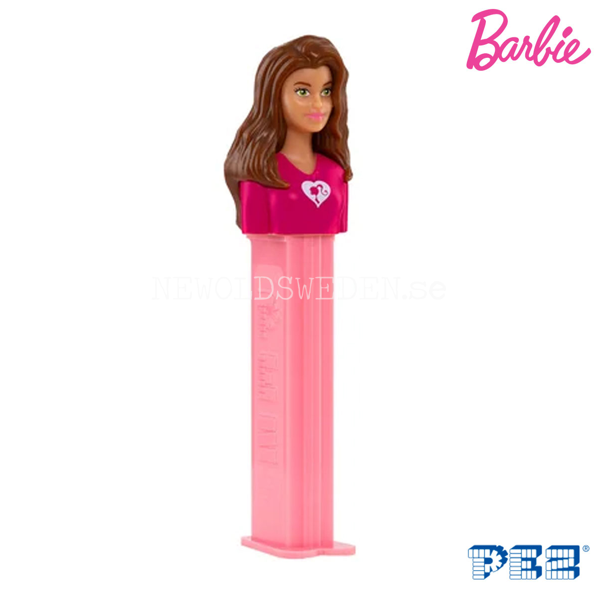 PEZ Dispenser BARBIE brown hair + Godis - Barbie - PE35 - 4