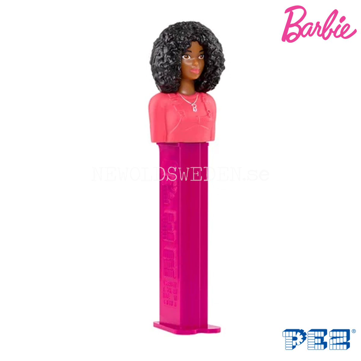 PEZ Dispenser BARBIE curly hair + Godis - Barbie - PE35 - 4
