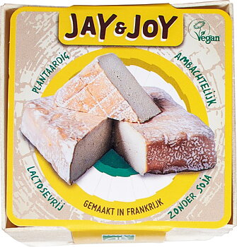 vegansk mjölkfri Maroilles kittost Jay & Joy