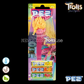 PEZ Dispenser VIVA + Candy - Trolls - PE12