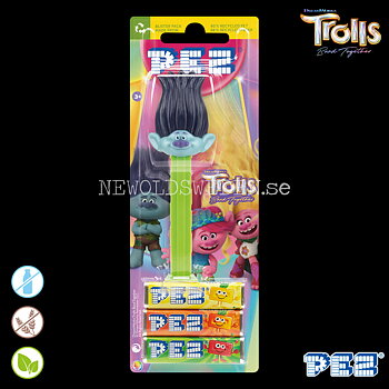 PEZ Dispenser BRANCH + Candy - Trolls - PE12