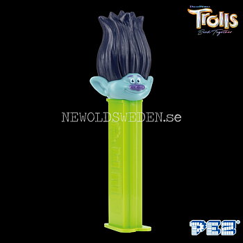 PEZ Dispenser BRANCH + Candy - Trolls - PE12