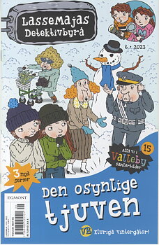 Lasse Majas Detektivbyrå nr 6 2023, Den osynlige tjuven