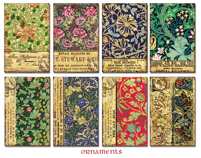 Scrapbooking bilder - ornaments