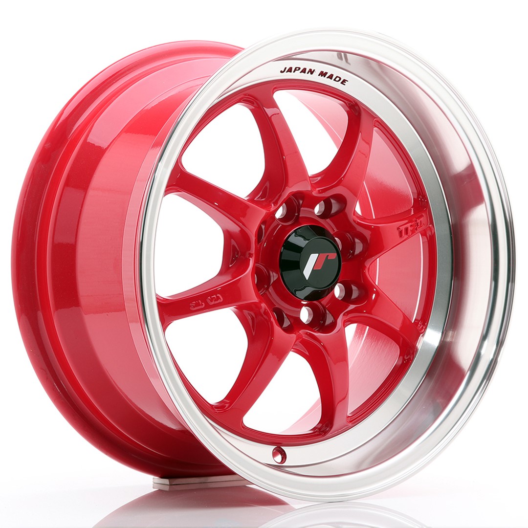 15" JR Wheels TFII - Red