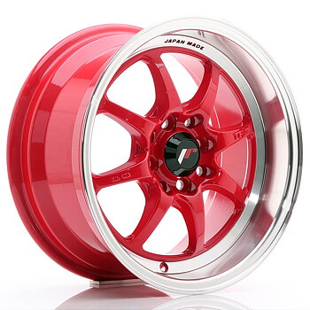 15" JR Wheels TFII - Red