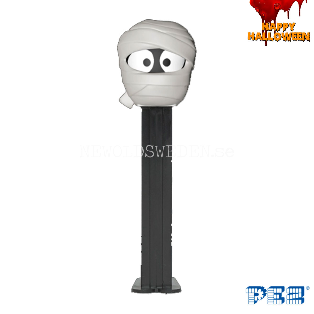 PEZ Dispenser MIMI THE MUMMY BLACK + Candy - Halloween - PE20 - 4