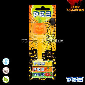 PEZ Dispenser JACK-O-LANTERN THE PUMPKIN + Candy - Halloween - PE20