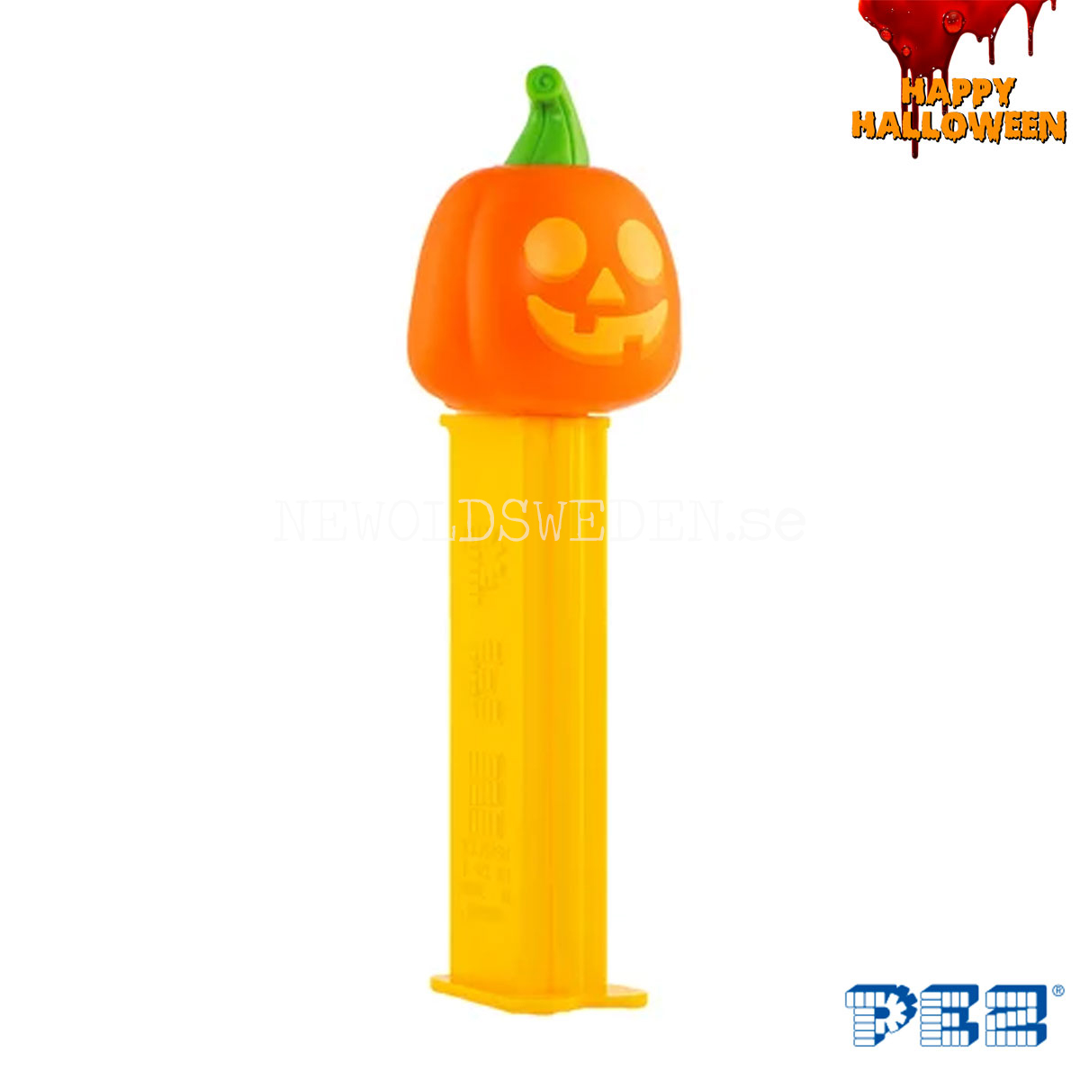 PEZ Dispenser JACK-O-LANTERN THE PUMPKIN + Candy - Halloween - PE20 - 4