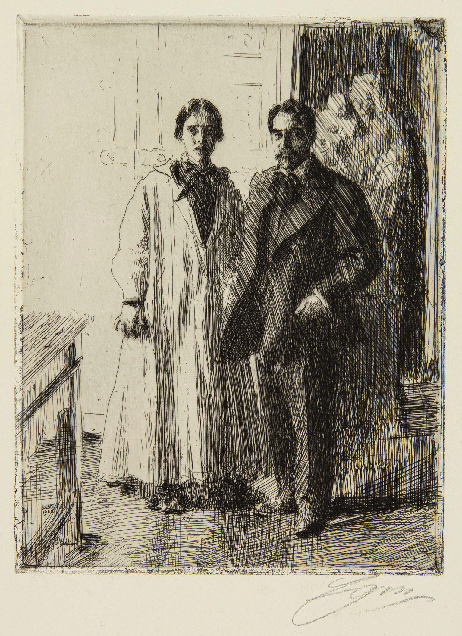 Mr och Mrs Atherton Curtis - 2