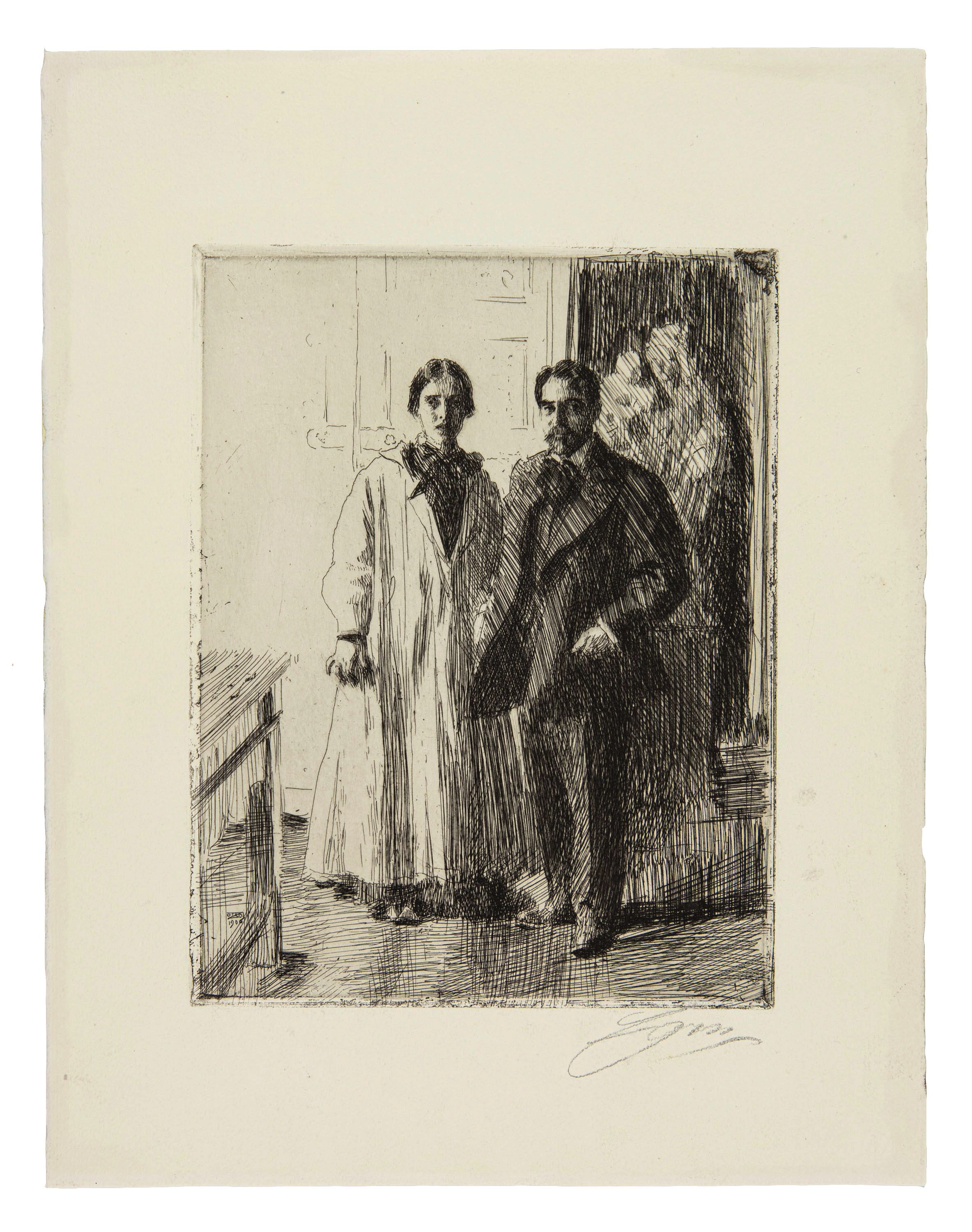 Mr och Mrs Atherton Curtis