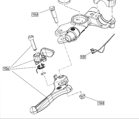 Bromshandtag BRP Ski-Doo & Lynx - 2