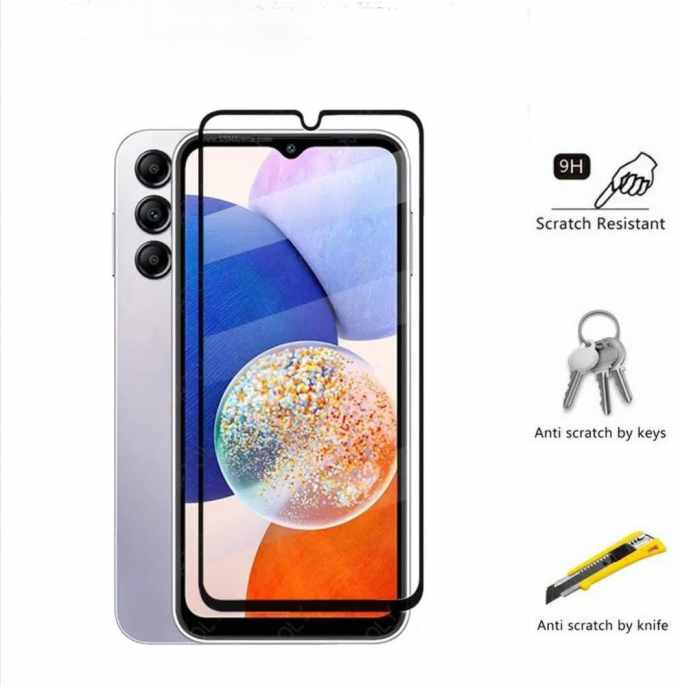 Samsung Galaxy A34 - Comprehensive Tempered Protective Glass - 4