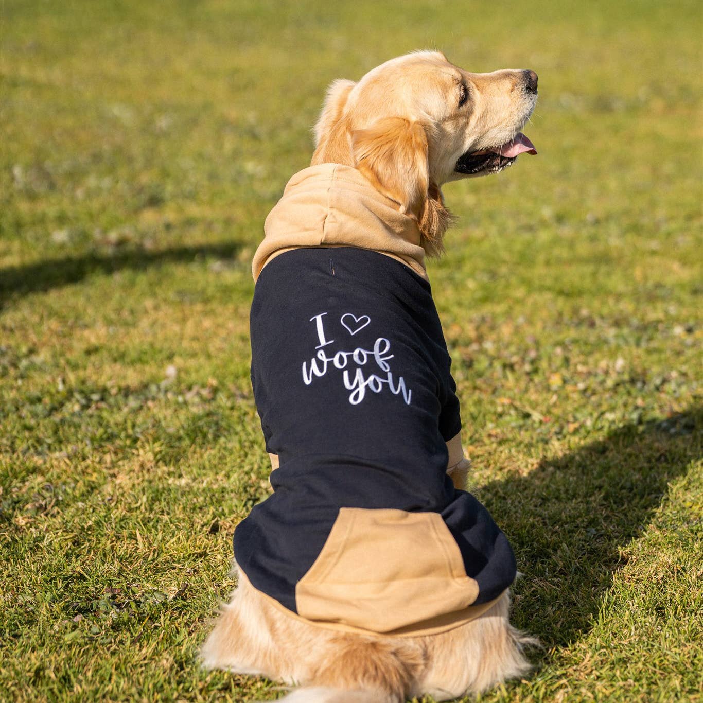 Tata's Concept Hoodie I Woof You Navy Blue