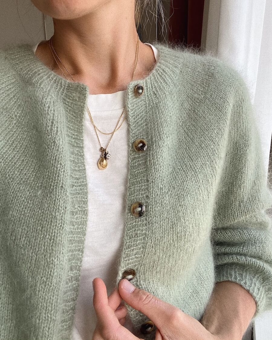 Novice cardigan-Mohair edition - Mönster