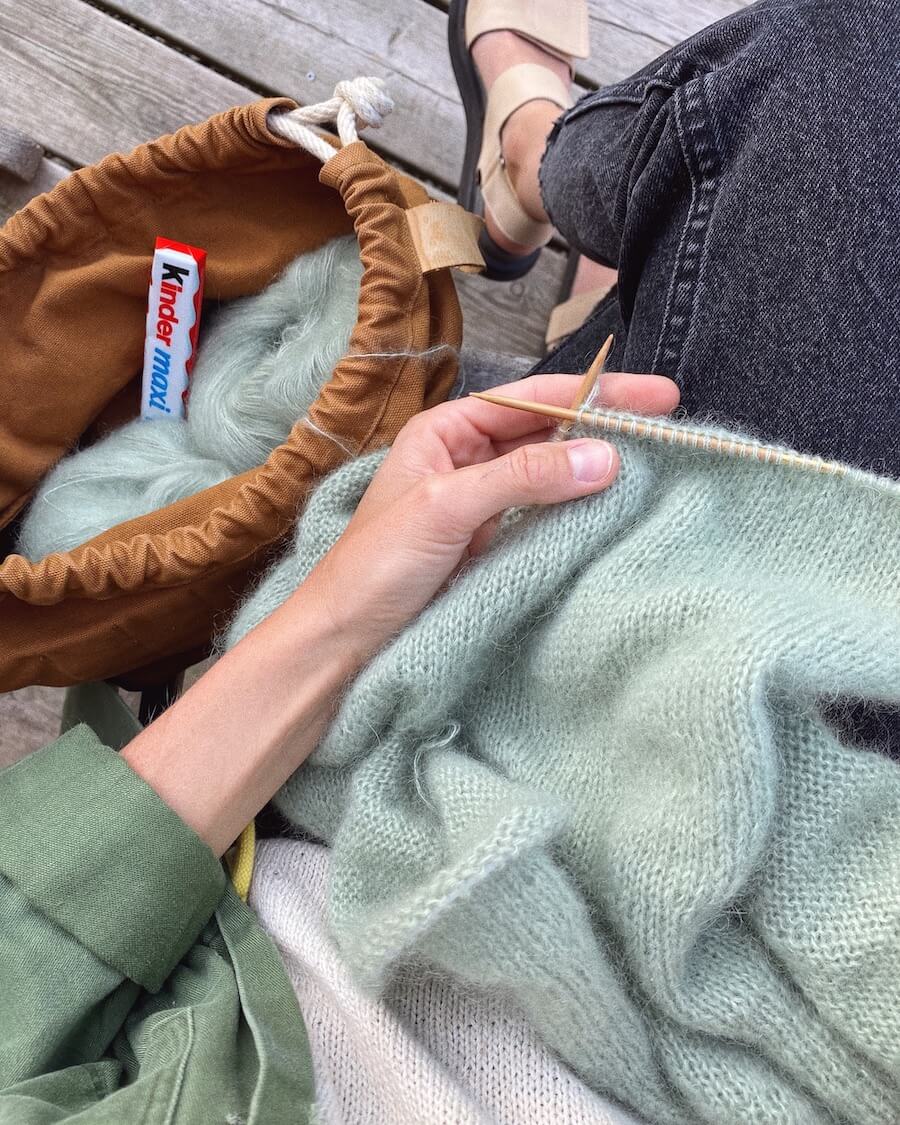Novice cardigan-Mohair edition - Mönster - 2