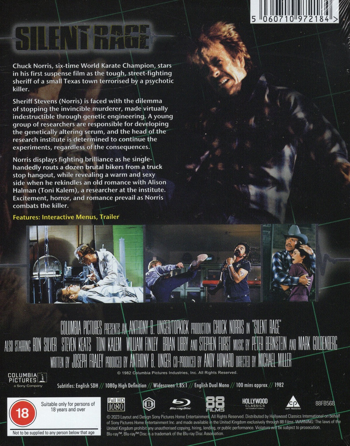 Silent Rage (Limited Edition) (ej svensk text) (Blu-ray) - 2