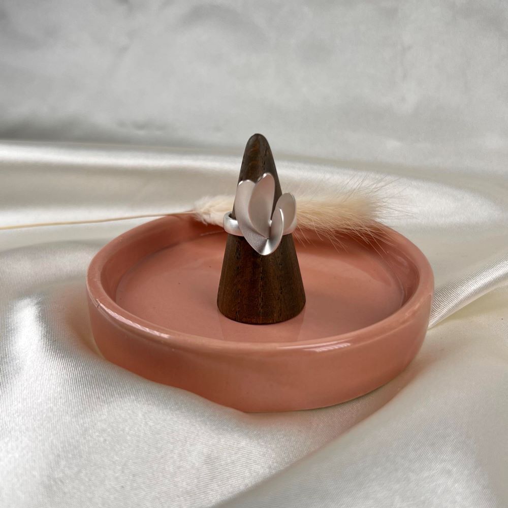 Kelim Silver Petals ring silver