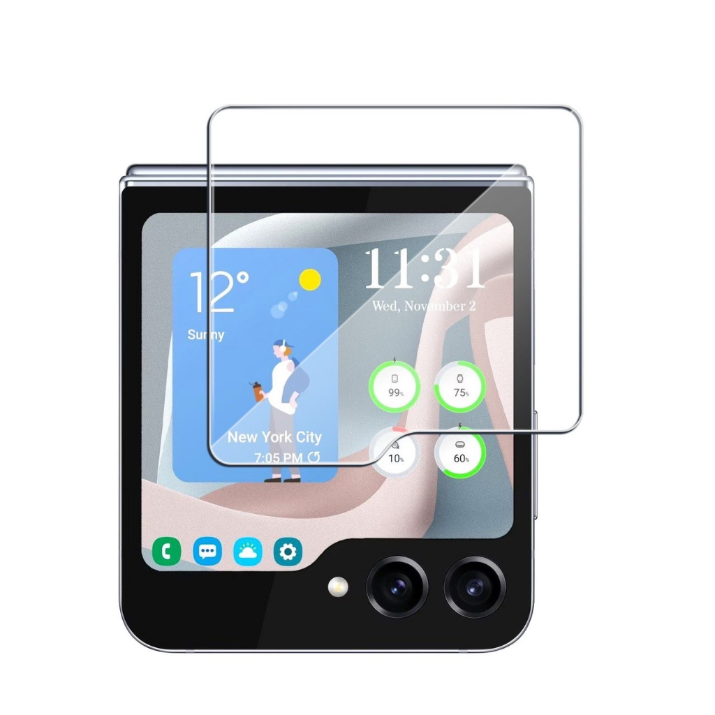 Samsung Galaxy Z Flip 5 Tempered Protective Glass - Front - 3