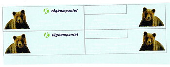 Dekalark Tågkompaniet Panorama 'Björn'