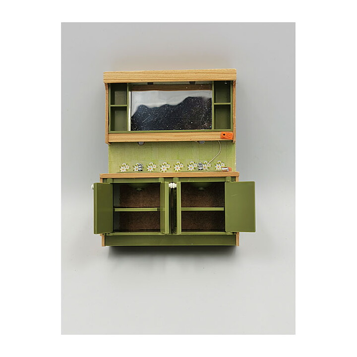 Dukkehus Second Hand - Lundby Servant - Baderomsskap 1978