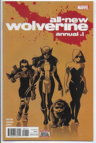 All-New Wolverine Annual # 1 VF/NM