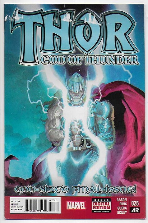 Thor: God of Thunder # 25 VF/NM Cameo Jane Foster as Thor
