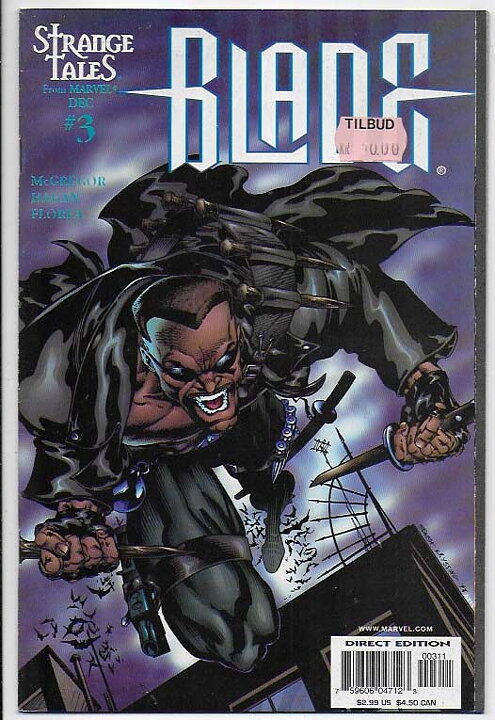 Blade # 3 VF/NM Prislapp