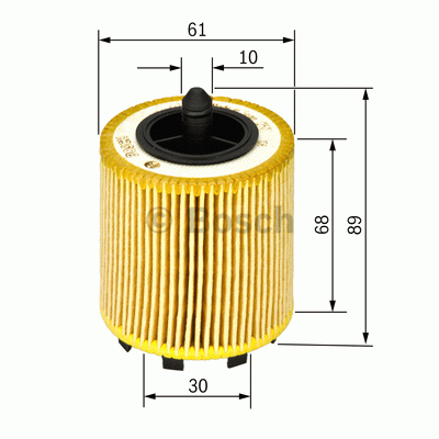 Oljefilter  Fabr Bosch -Saab bensin/E85 motor/Opel  m.fl