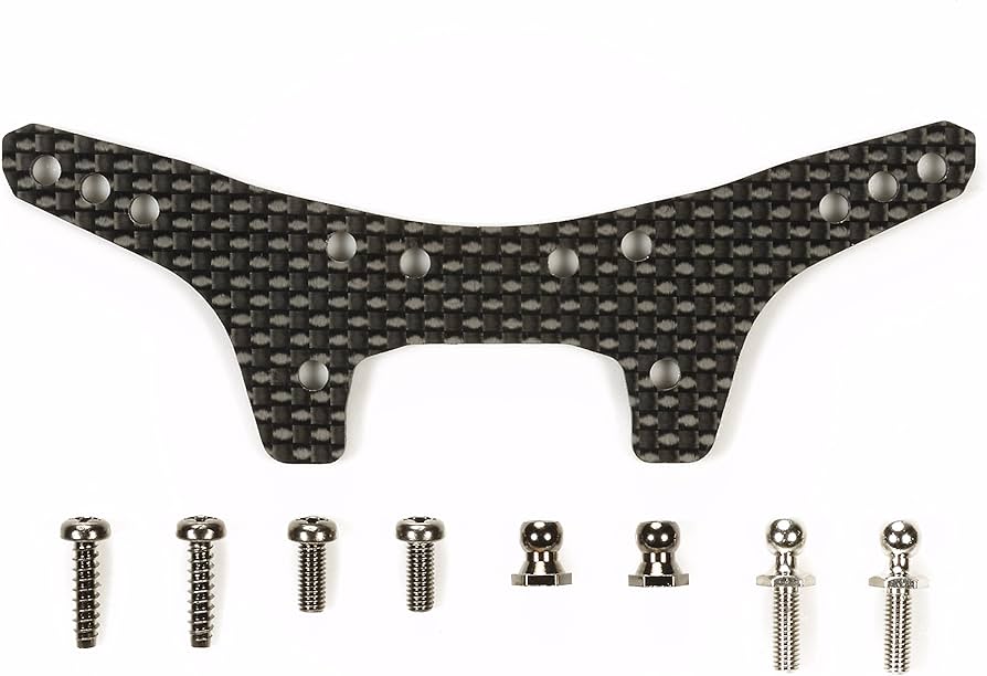 Tamiya DT-03 carbon rear shock tower #54563