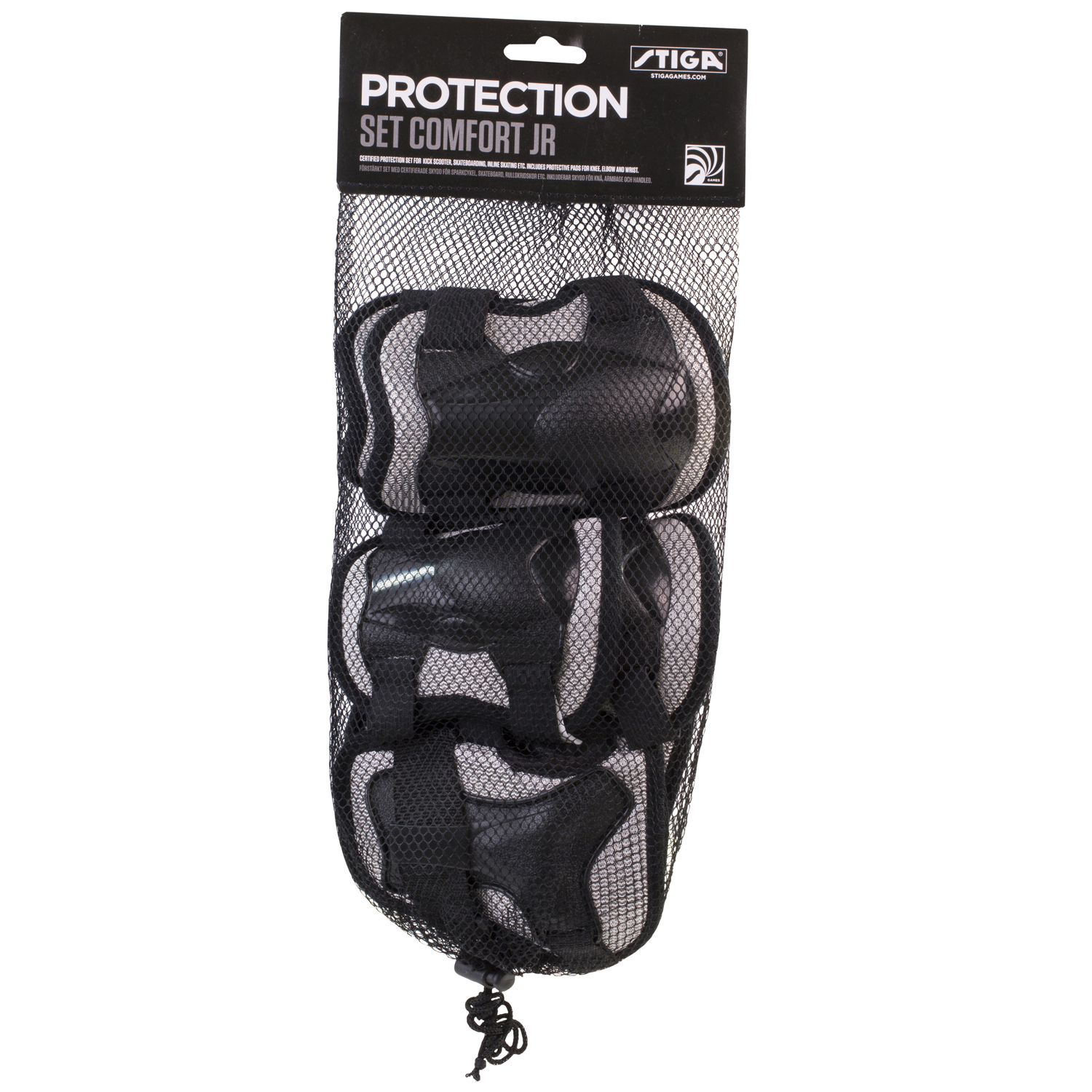 S P Protection Set Comfort JR Black, L - 2