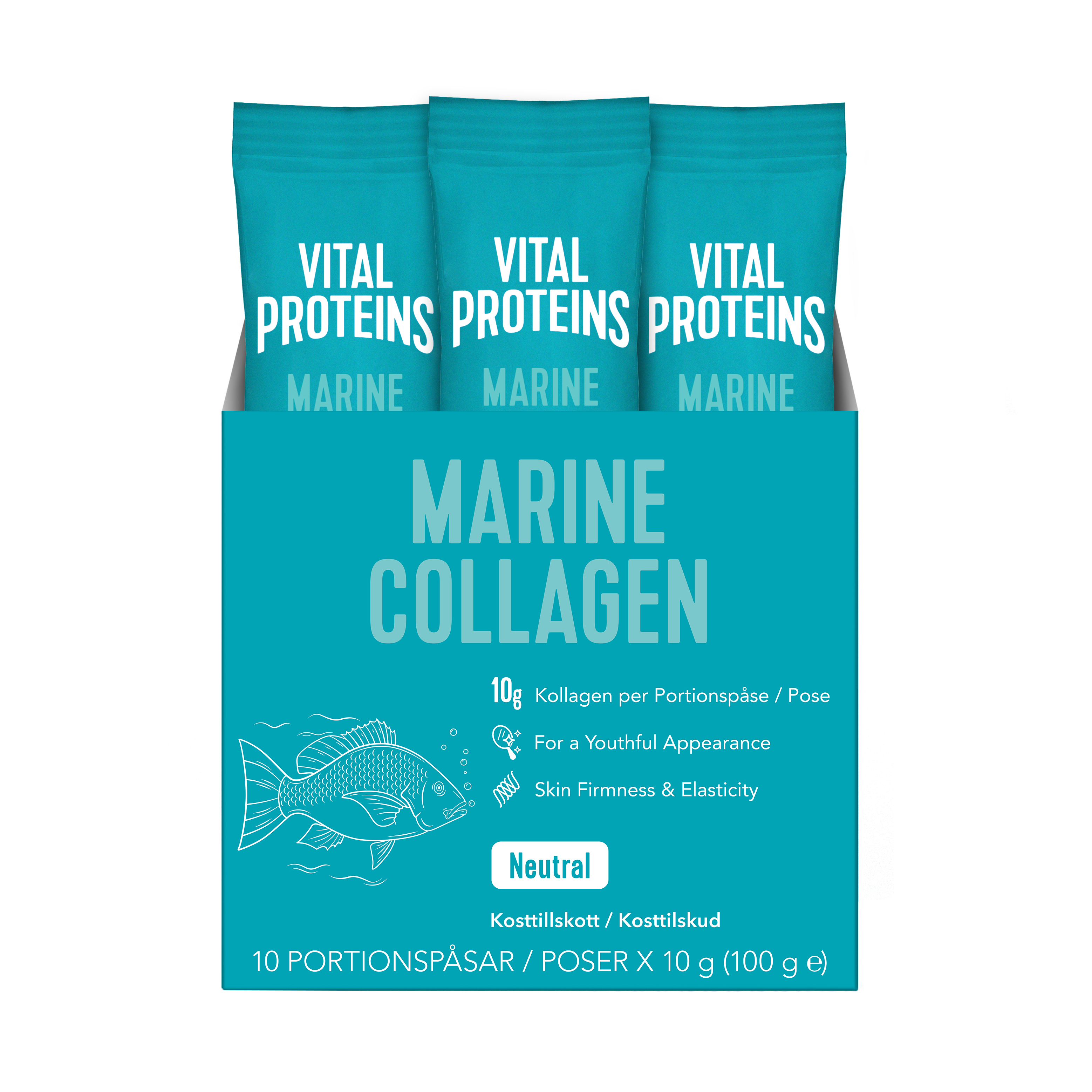 Vital Proteins Marine Collagen Stick Pack 10x10g