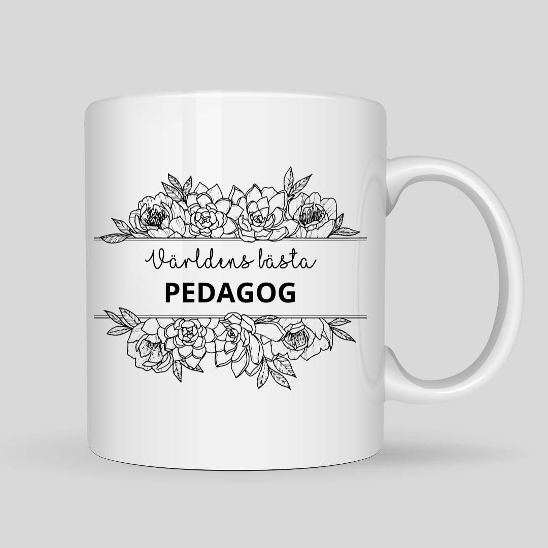 Mugg - Världens bästa pedagog