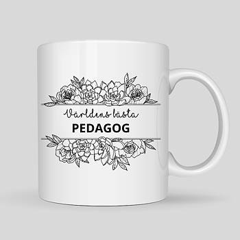 Mugg - Världens bästa pedagog