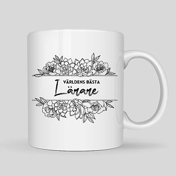 Mugg - Världens bästa lärare