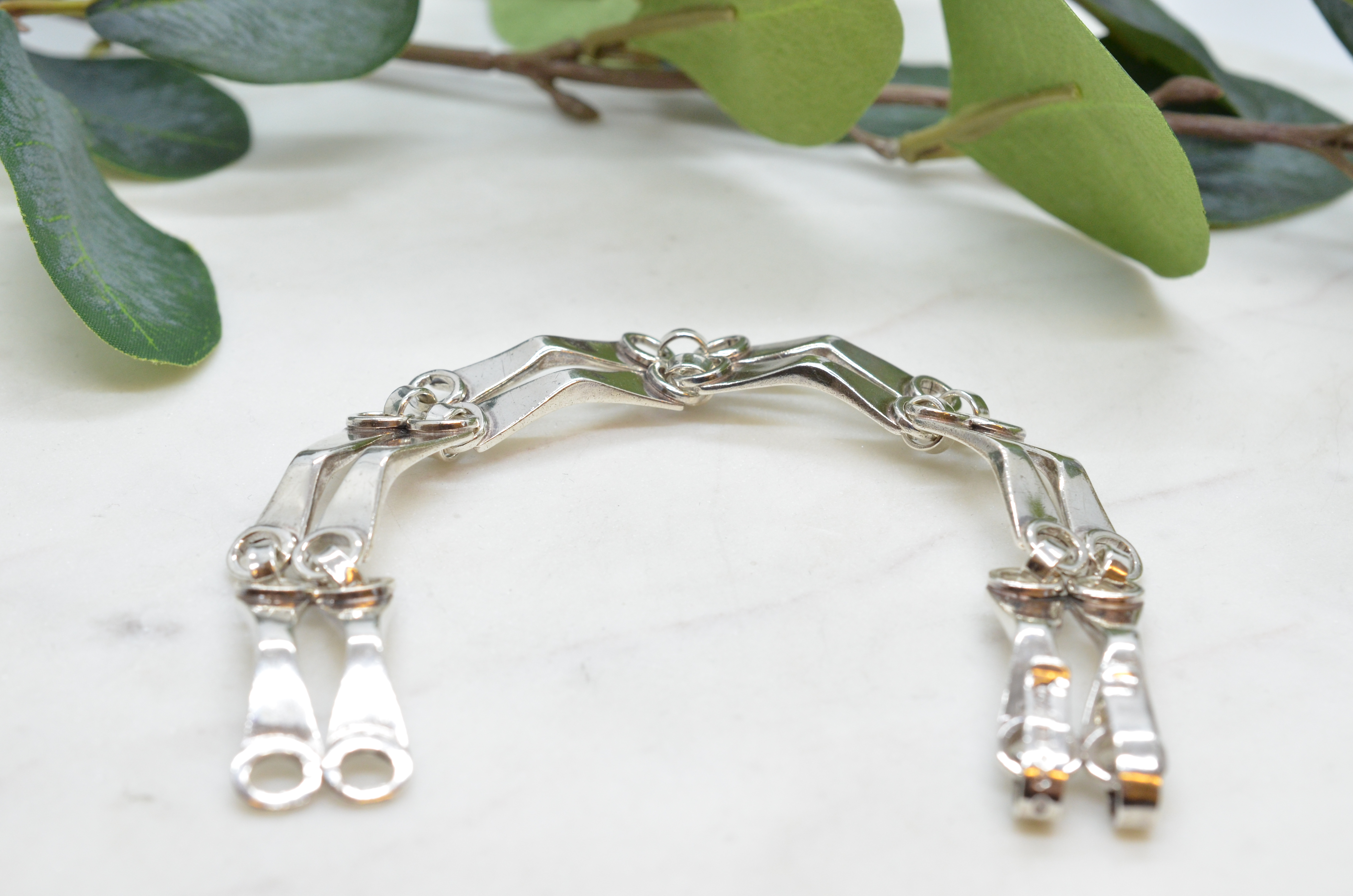 Vintage Claes Giertta silverarmband - 3