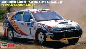 1/24 Mitsubishi Lancer Carisma GT, Evo IV, 1997 Acropolis Rally