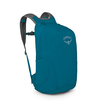 Ihopvikbar vattentät ryggsäck - OSPREY Ultralight Dry Stuff Pack 20 Waterfront Blue