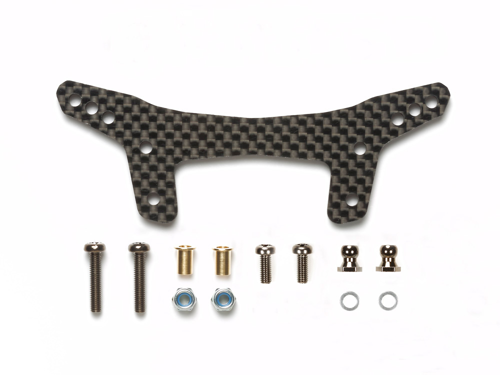 Tamiya DT-03 carbon front shock tower #54562