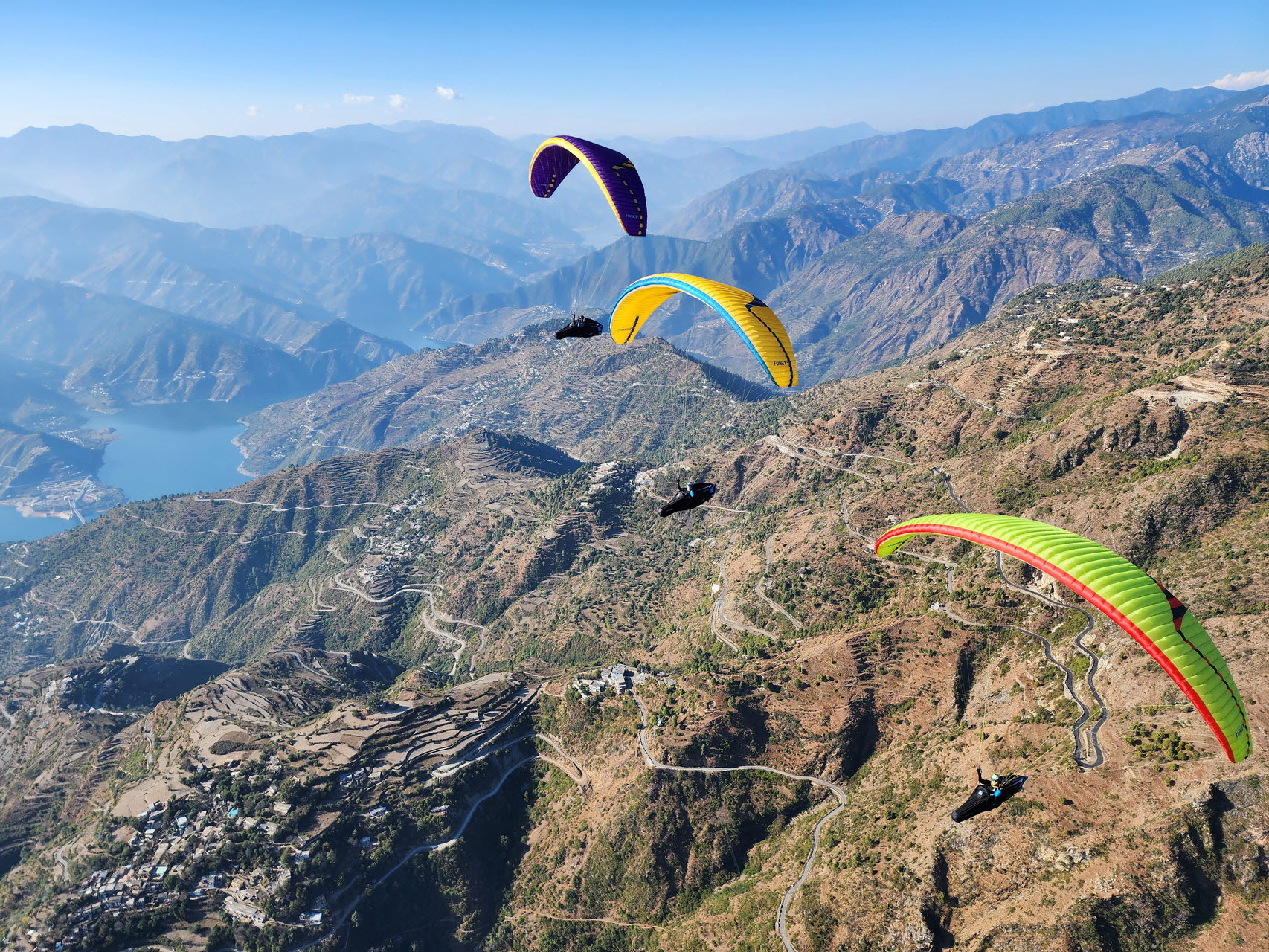 DAVINCI gliders Funky 2 high EN B FXC glider for sports warrior