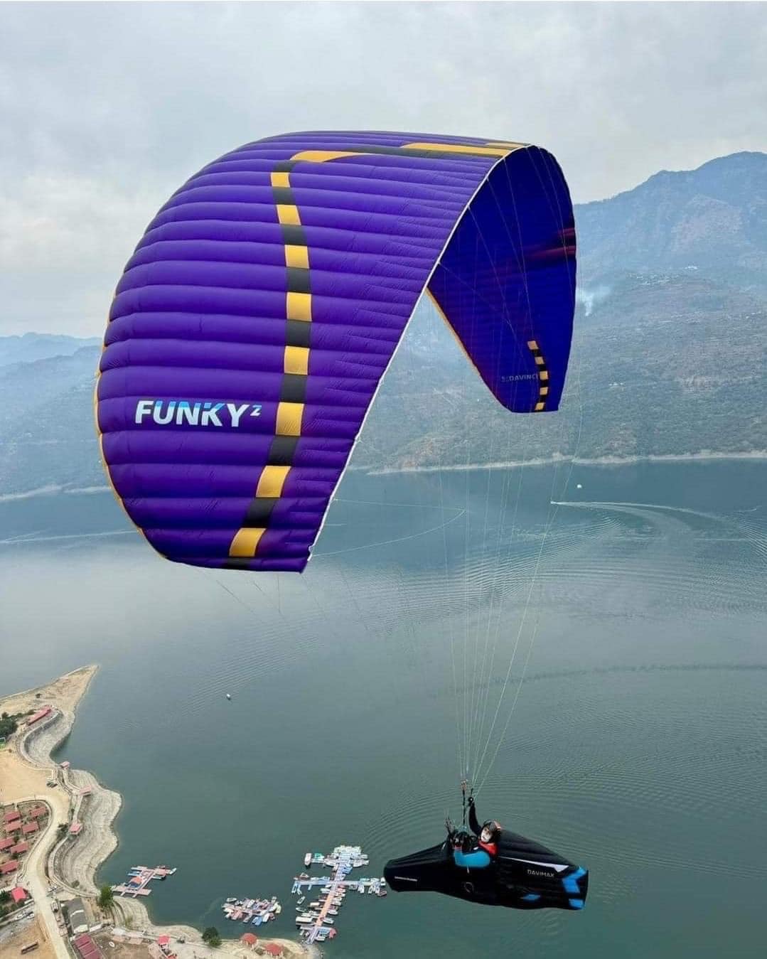 DAVINCI gliders Funky 2 high EN B FXC glider for sports warrior - 12